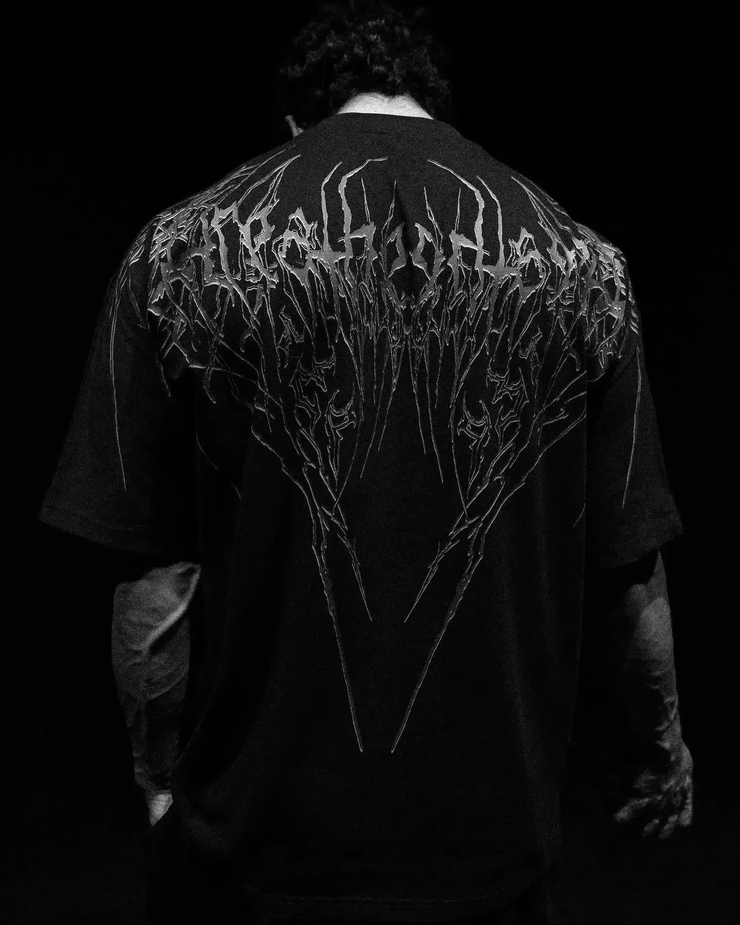 Ins American Y2k King Oversized T-shirt New Harajuku Crew Neck Oversized T-shirt Short-sleeved Top Gothic Clothing Street Top