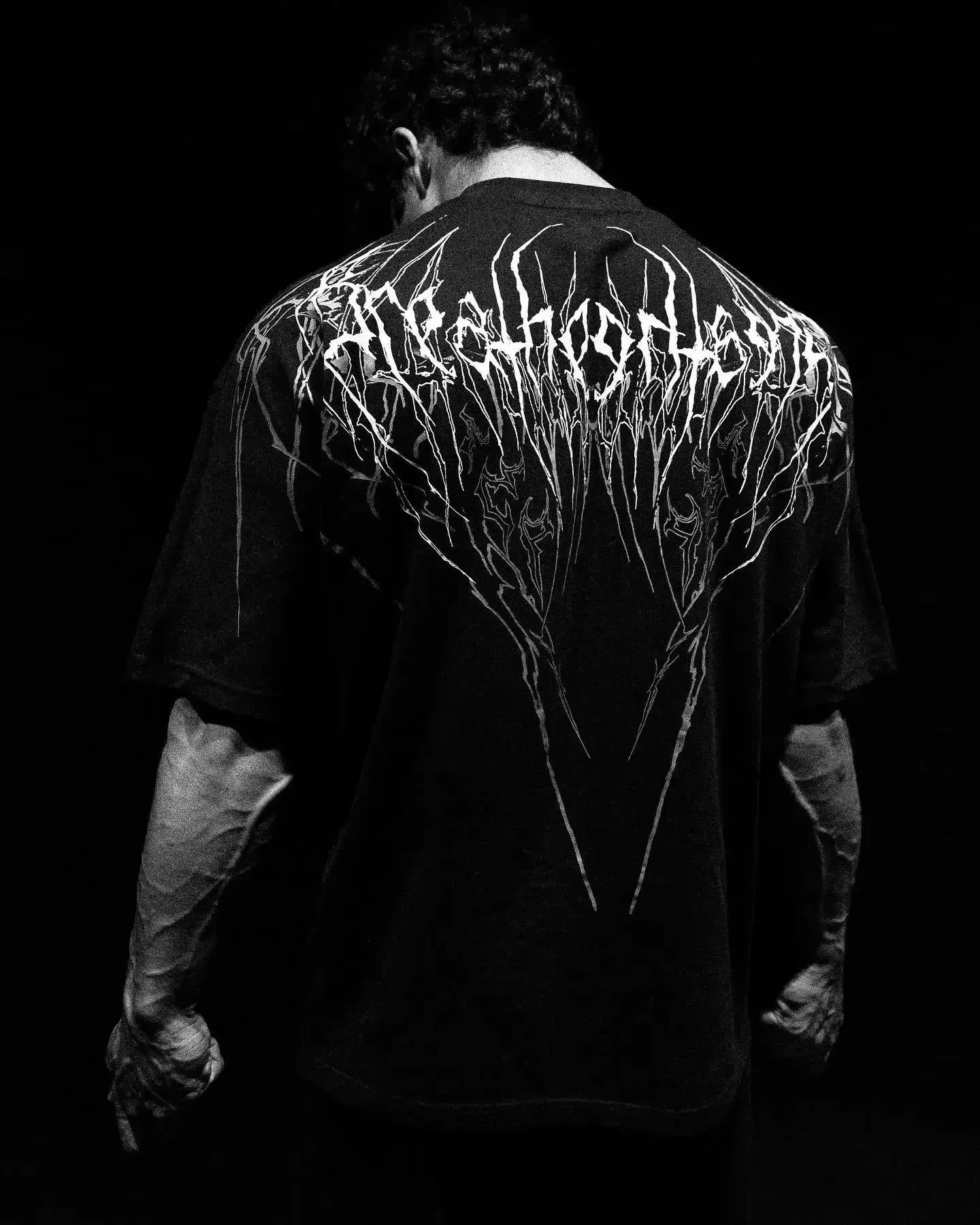 Ins American Y2k King Oversized T-shirt New Harajuku Crew Neck Oversized T-shirt Short-sleeved Top Gothic Clothing Street Top